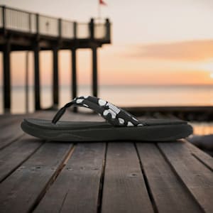 Royalcat Softride Cara Women's Flip-Flops, PUMA Black-Strong Gray-Cool Light Gray, extralarge-IND